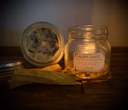 Muppi-Santo ”For The Shit Sage Won’t Do” Palo Santo Manifestationsljus 200g
