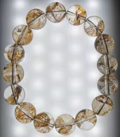 Dendritisk Kvarts Armband | 13,5 mm