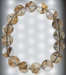 Dendritisk Kvarts Armband | 13,5 mm