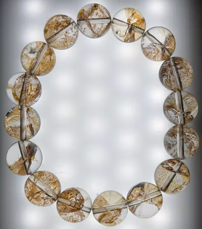 Dendritisk Kvarts Armband | 13,5 mm