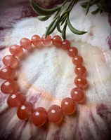 Nanhong Agat Armband ”Warriors Stone” | 10 mm