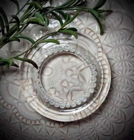 Madagaskar Månsten Armband | 6 mm