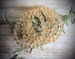 Naturlig Citrin Armband | 8-9 mm