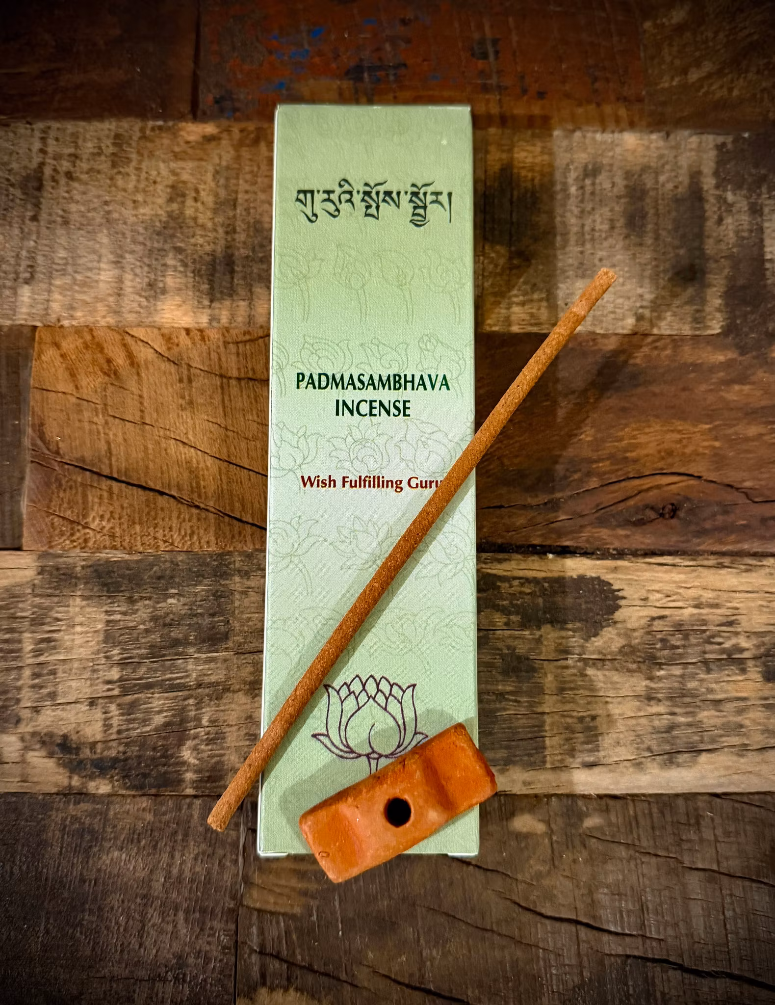 Handgjord Premium Himalaya Rökelse från Nepal | Tibetan Padmasambhava Wish Fulfilling Guru
