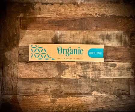 SONG OF INDIA Organic Masala Rökelsepinnar | White Sage