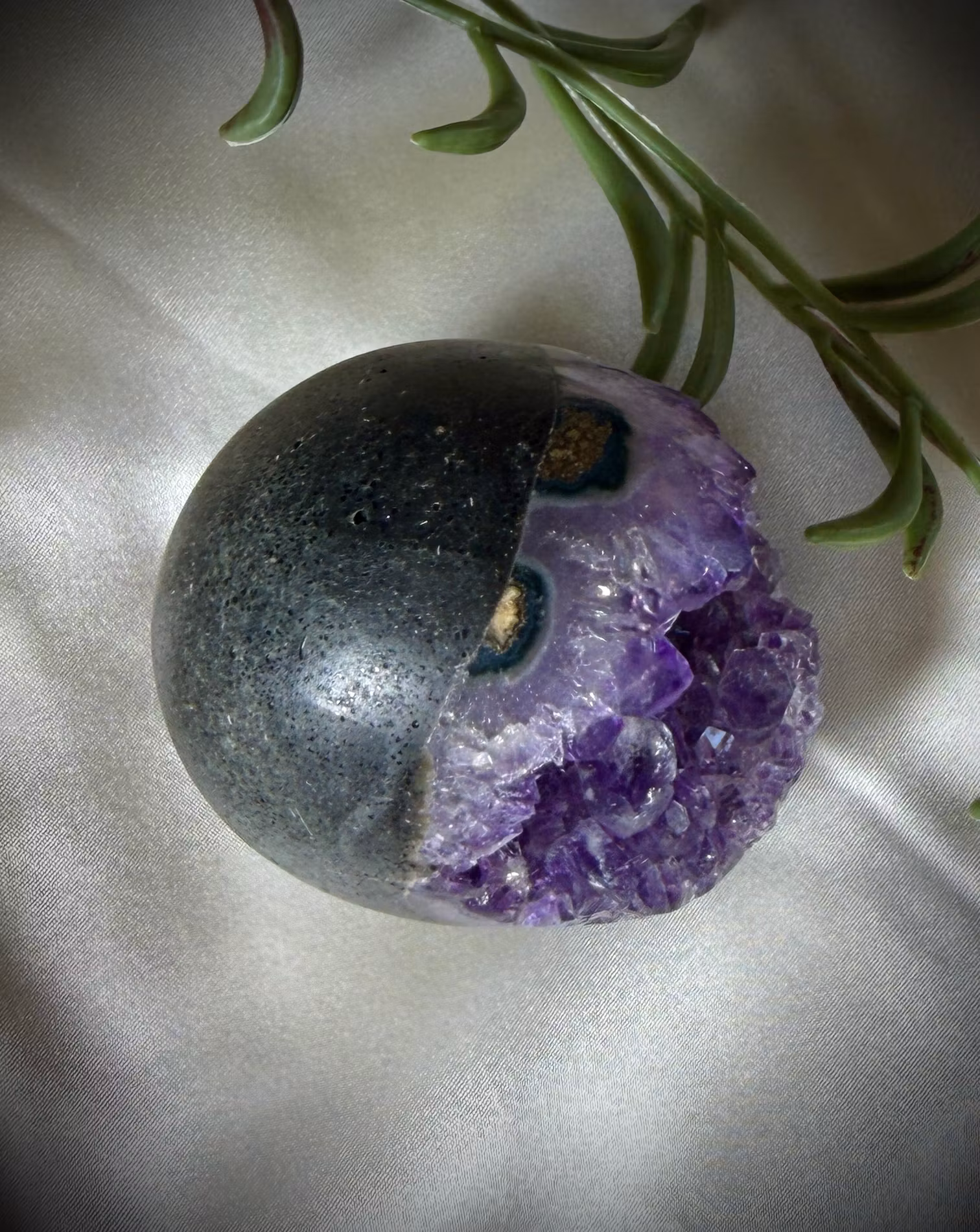 Ametist Druzy Klot