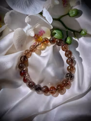 Sommarerbjudande Kopparrutil Armband | 9 mm HK