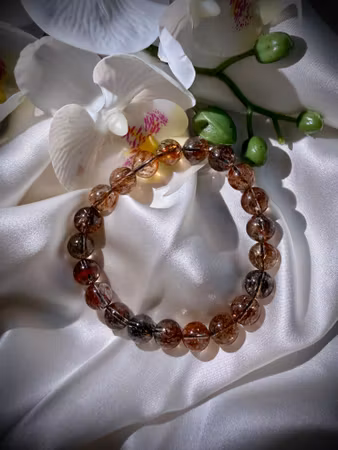 Sommarerbjudande Kopparrutil Armband | 9 mm HK