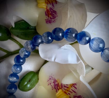 Blå Kyanit Armband | 5,5-6 mm HK