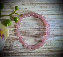 Lavendelkvarts Armband | 7,5-8 mm