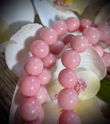 ”The Stone Of Hope” Rosa Opal Armband | 7-8 mm
