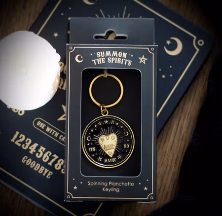 Summon The Spirits Nyckelring med snurrande planchette