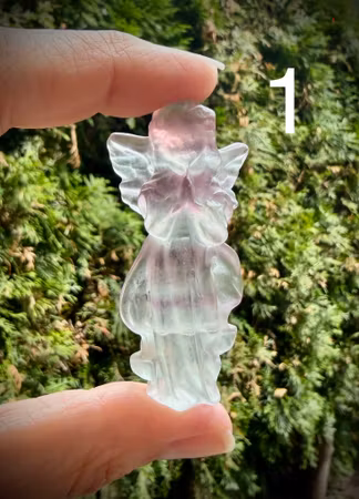 Ängel i Candy Fluorit