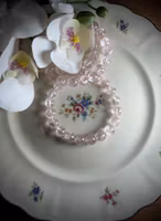 Rosa Samadhi Himalayakvarts Armband | 10 mm