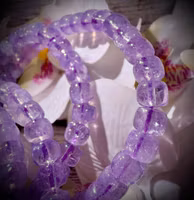 Lavender Moon | Lavendelmånkvarts Armband | 6,5 mm
