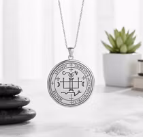 Sigil of the Archangel Gabriel handgjort hänge i 925 Sterling Silver | Peter Stone