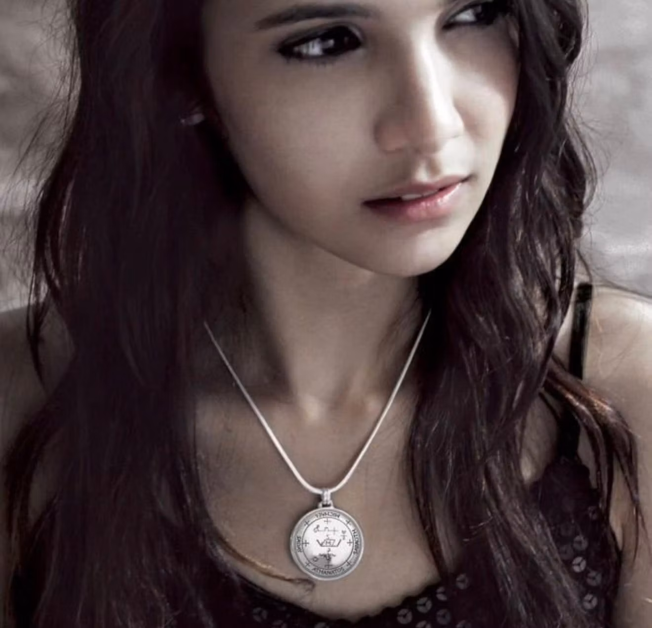 Sigil of the Archangel Gabriel handgjort hänge i 925 Sterling Silver | Peter Stone