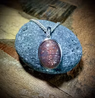 Bloodshot Iolit Hänge 925 Sterling Silver HK