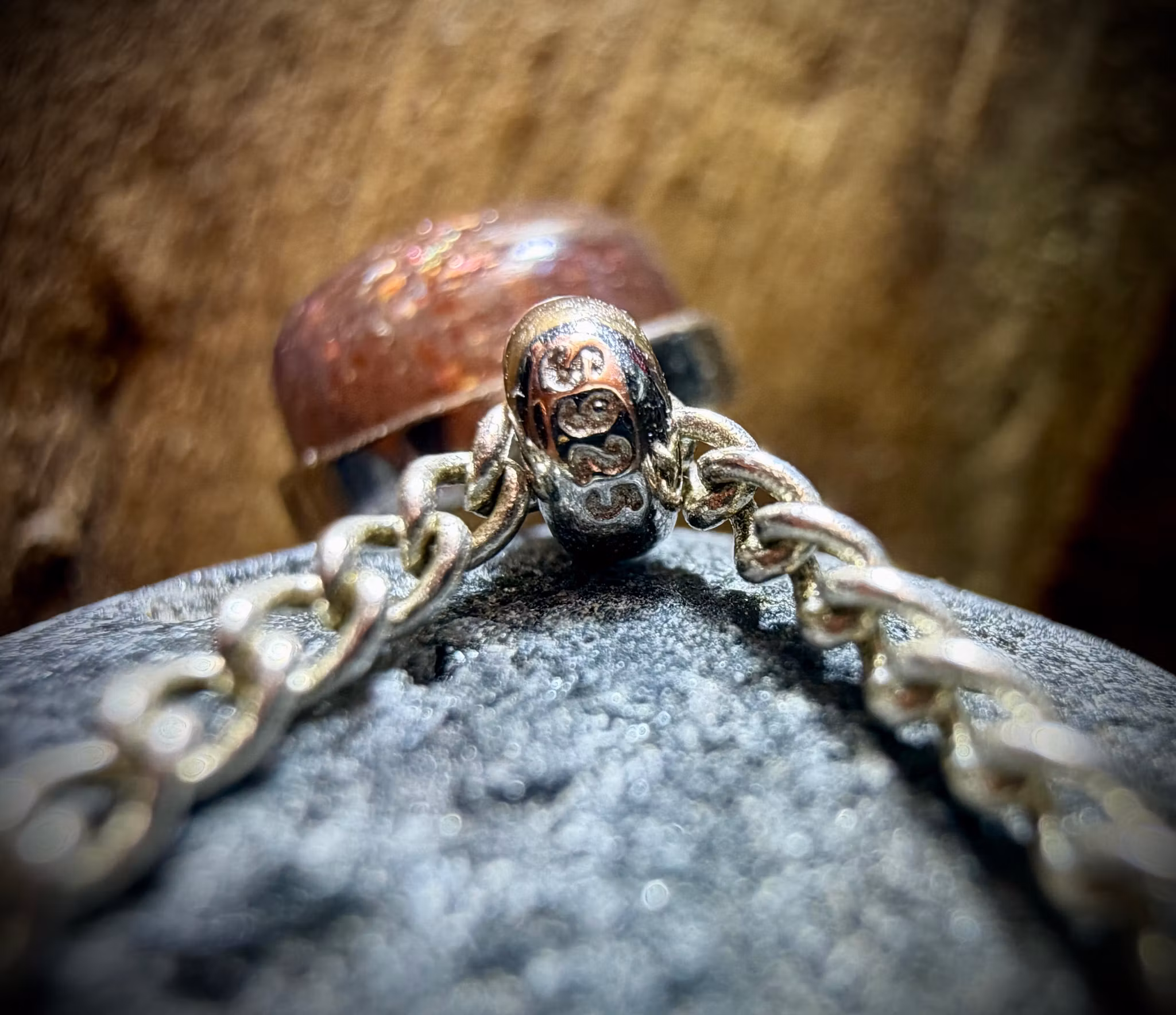 Bloodshot Iolit Hänge 925 Sterling Silver HK