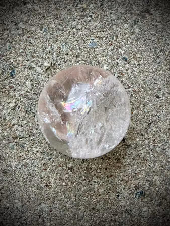 Rosa Samadhi Himalayakvarts Klot 42 mm