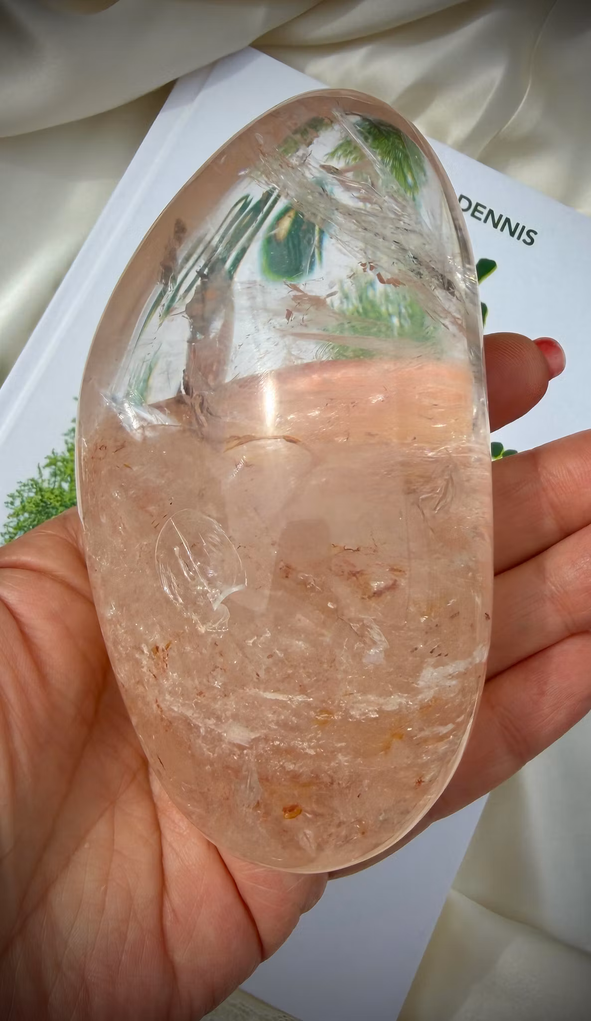 Rosa Samadhi Himalayakvarts Fri Form 0,5 kg