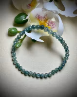 Grön Kyanit Armband | 5 mm