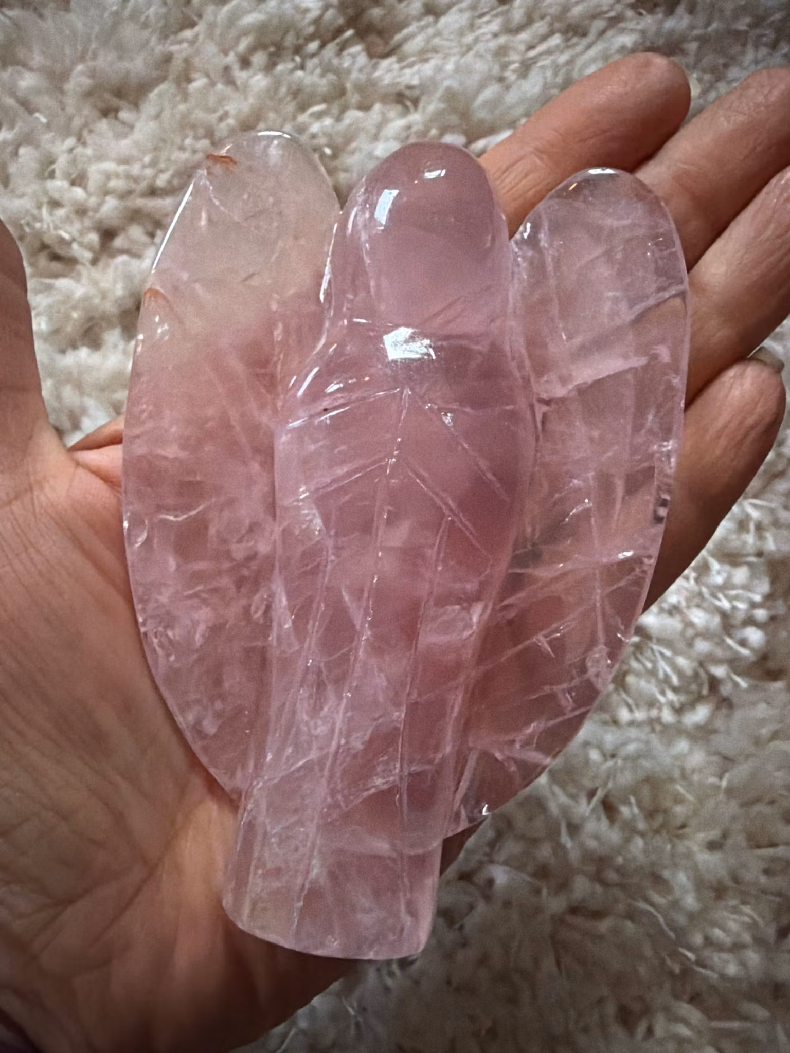 Rosenkvarts Ängel