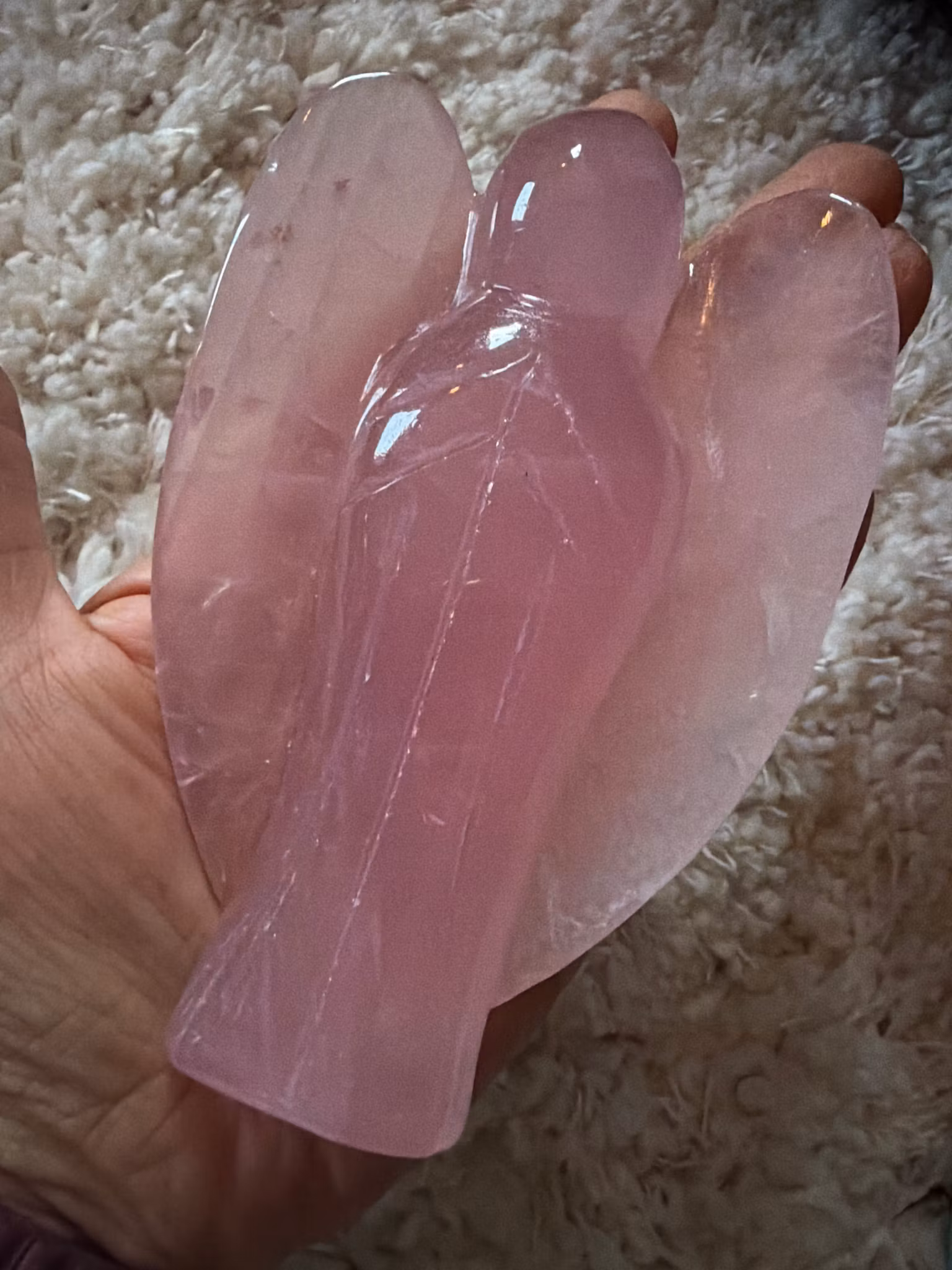 Rosenkvarts Ängel