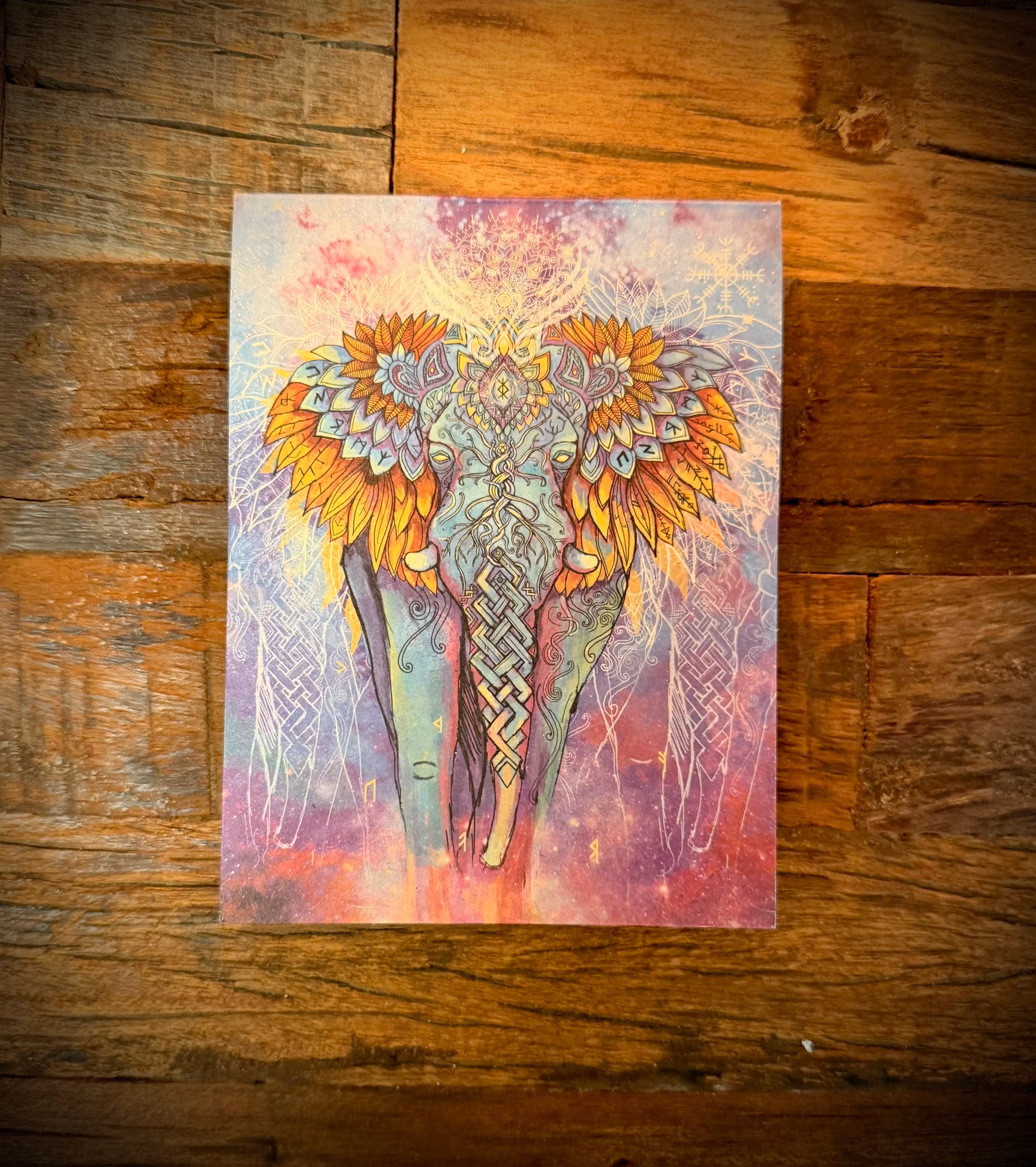 Anteckningsblock Mandala Elefant ECO