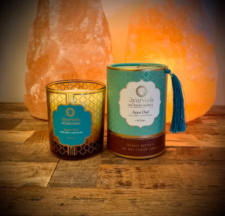 SONG OF INDIA Ayurveda PITTA Doftljus Aqua Oud