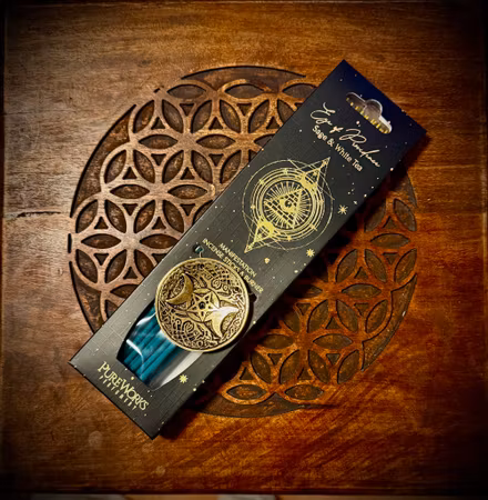 SONG OF INDIA Pureworks Esoteric Collection Rökelsepinnar Eye of Providence + Rökelsehållare