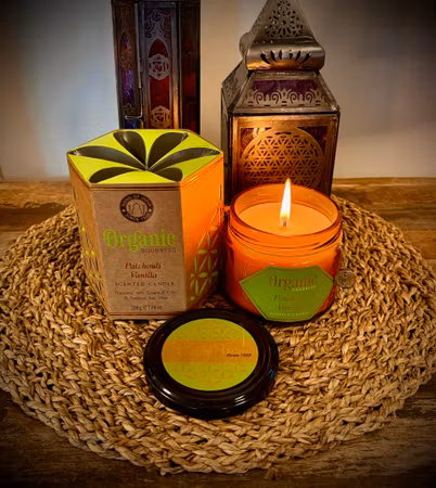 SONG OF INDIA Organic Goodness Doftljus | Patchouli Vanilla