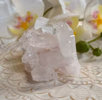 Sällsynt Colombiansk Rosa Lemurian Kluster HK ( Samlarobjekt )