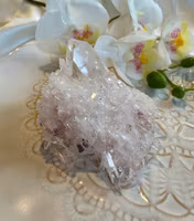 Sällsynt Colombiansk Rosa Lemurian Kluster HK ( Samlarobjekt )