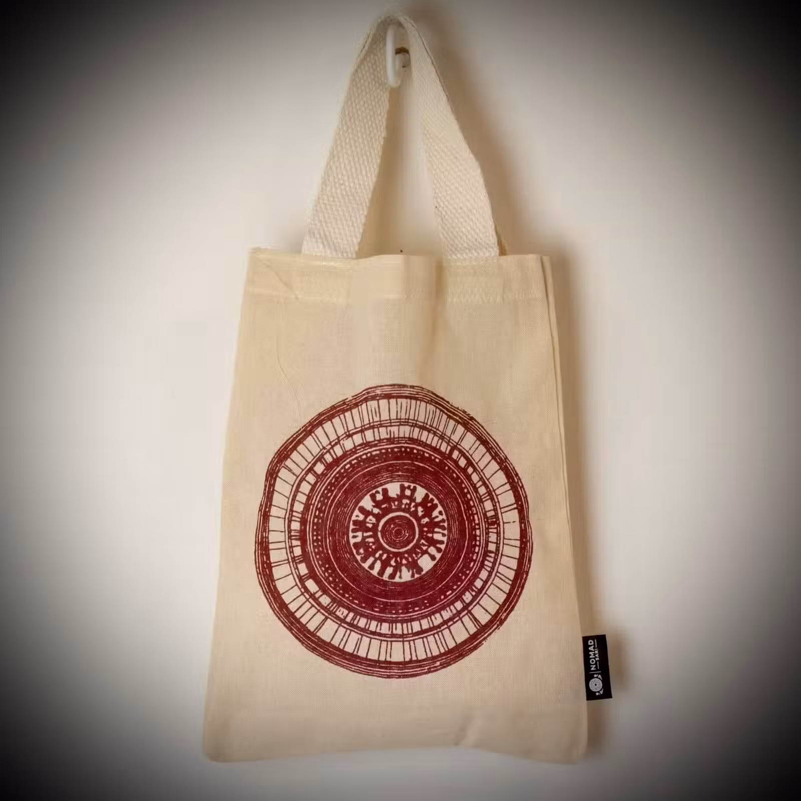 Urban Mandala mini shoppingpåse i 100% Bomull från Indien ECO