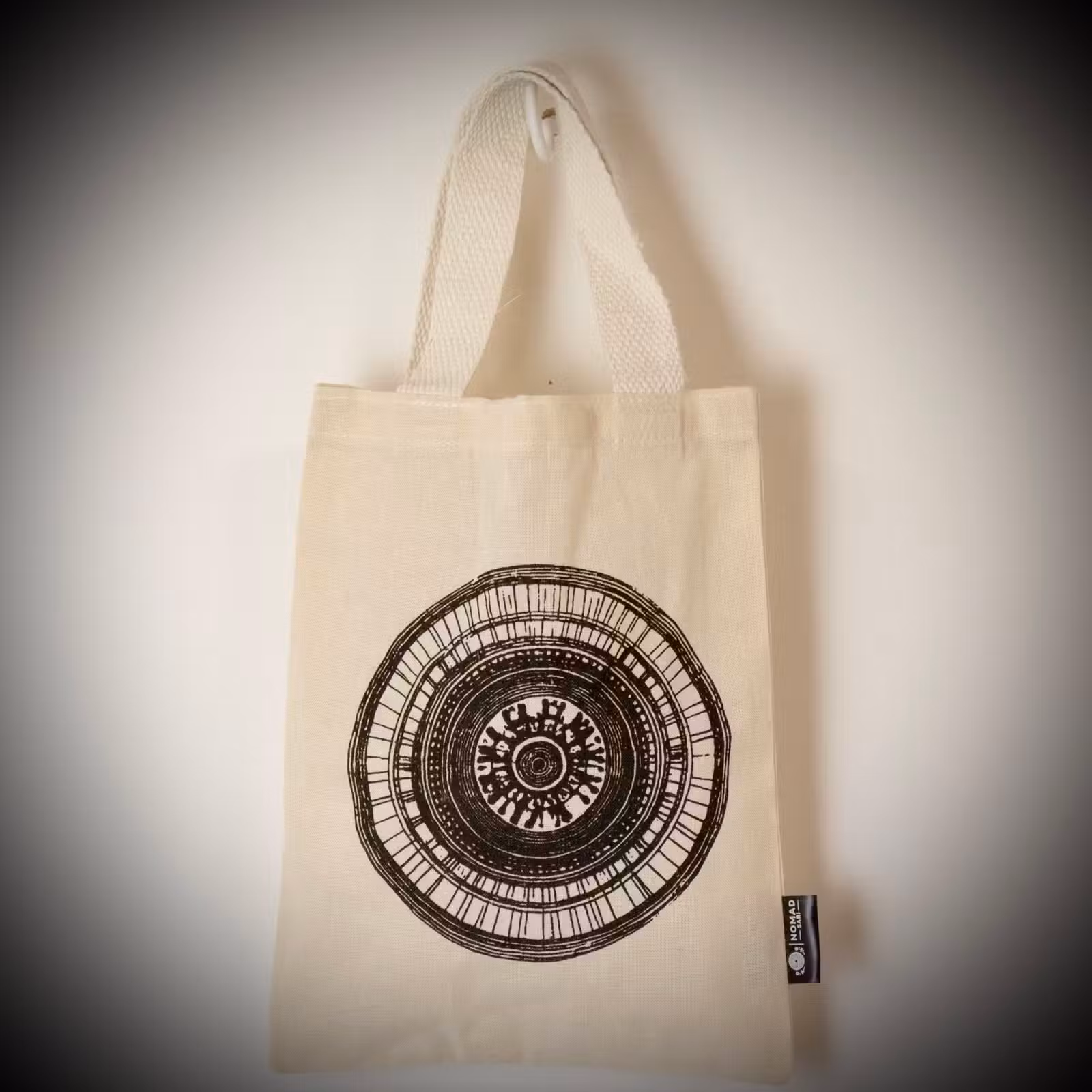 Urban Mandala mini shoppingpåse i 100% Bomull från Indien ECO