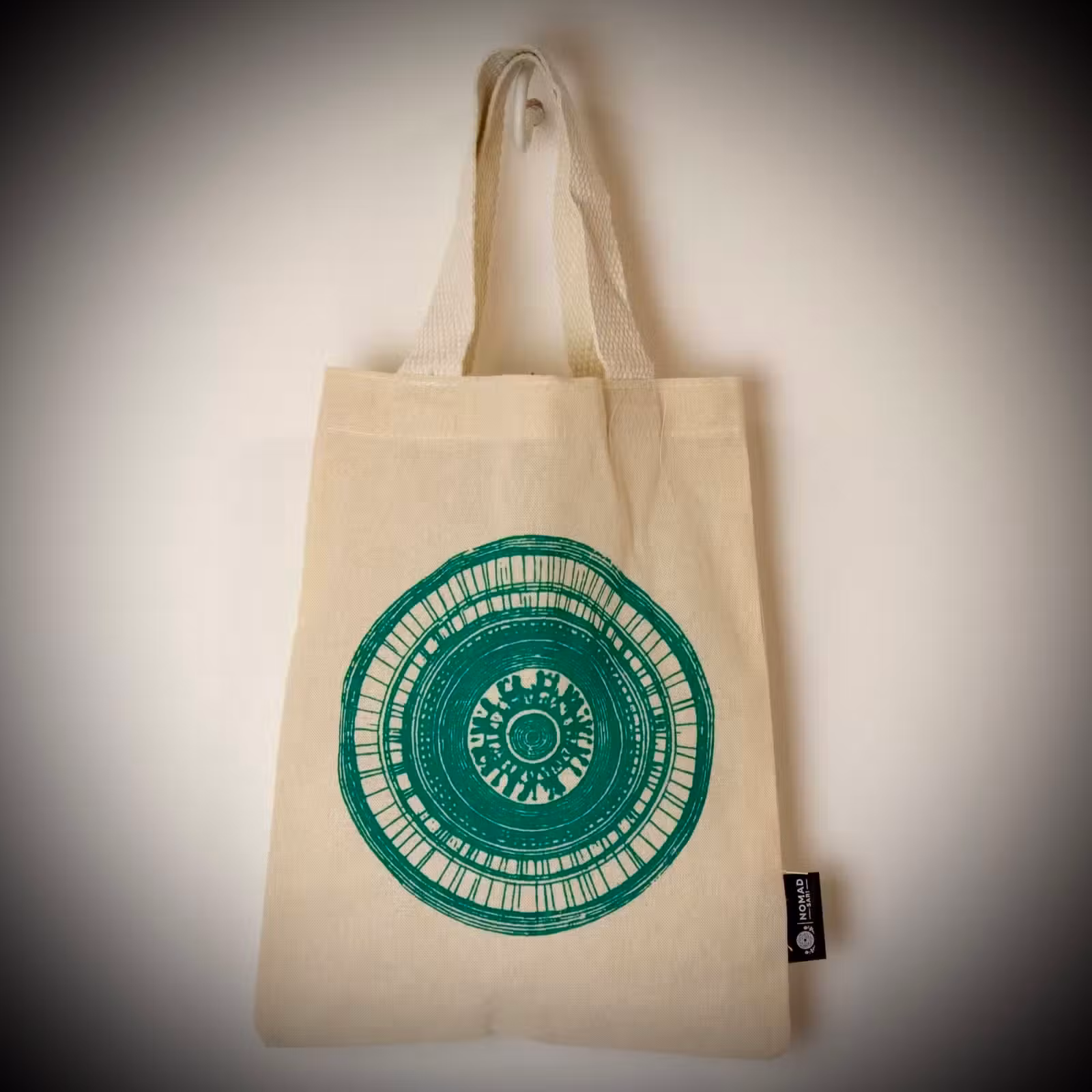 Urban Mandala mini shoppingpåse i 100% Bomull från Indien ECO