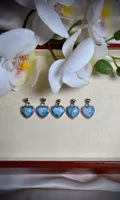 Larimar Hänge | Silverpläterad