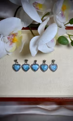 Larimar Hänge | Silverpläterad