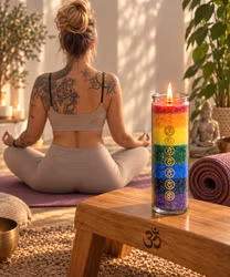 7 Chakra Ljus med Eteriska oljor | Indonesien ECO