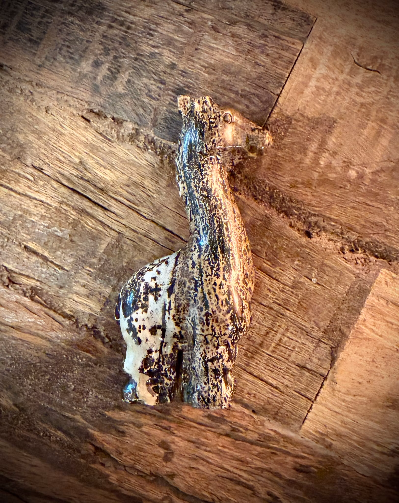 Giraff Carving