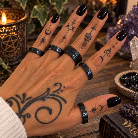 Hematit Fast Ring