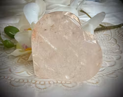 Rosa Samadhi Himalayakvarts Hjärta