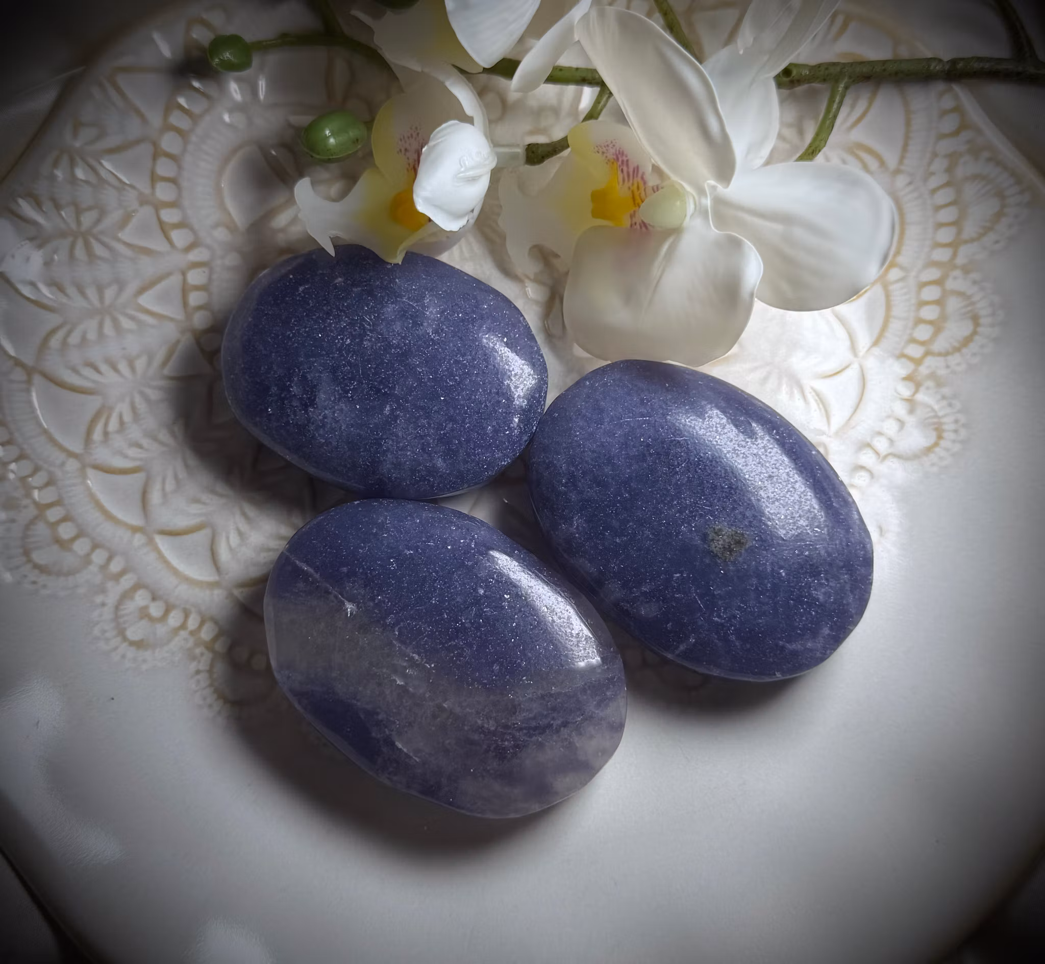 Turkisk Lila Jade Handsten ”Stone of Heaven”