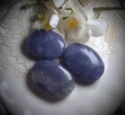 Turkisk Lila Jade Hjärta ”Stone of Heaven”