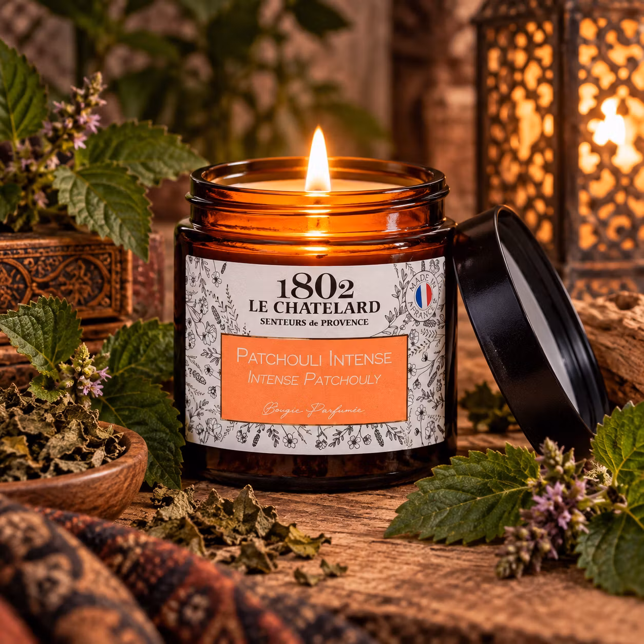 Le Chatelard 1802 Doftljus | Patchouli Intense