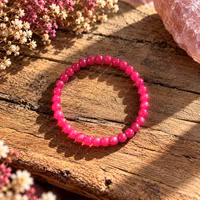 Rubin Armband från Myanmar 5 mm HK