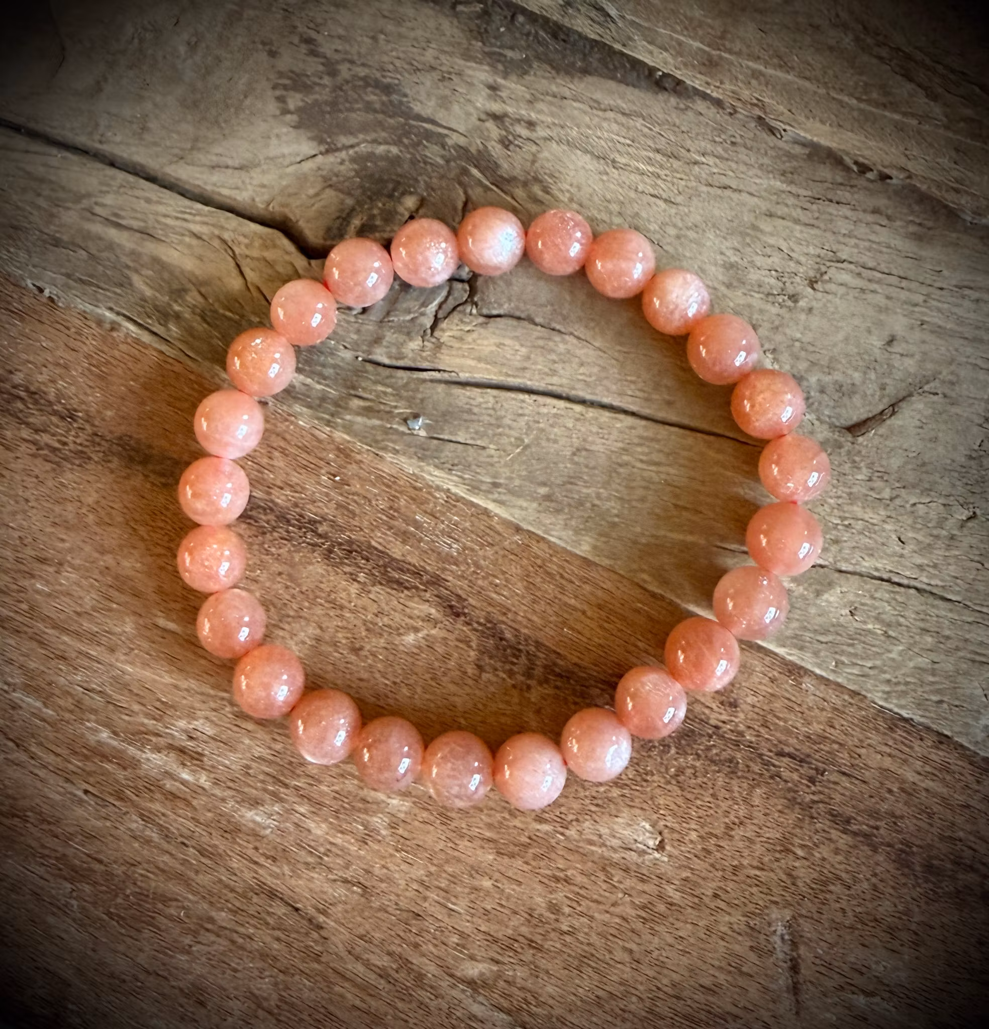 Persiko Månsten med Arusha Solsten Armband | 7-8 mm HK