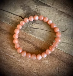 Persiko Månsten med Arusha Solsten Armband | 7-8 mm HK
