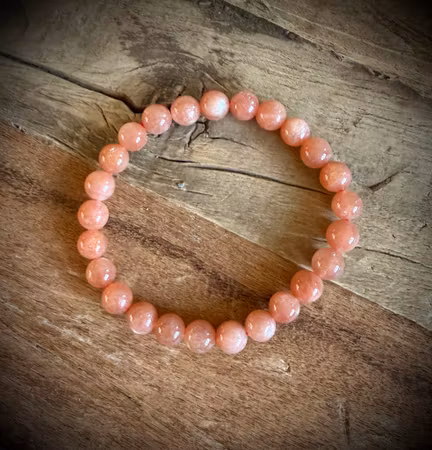 Persiko Månsten med Arusha Solsten Armband | 7-8 mm HK